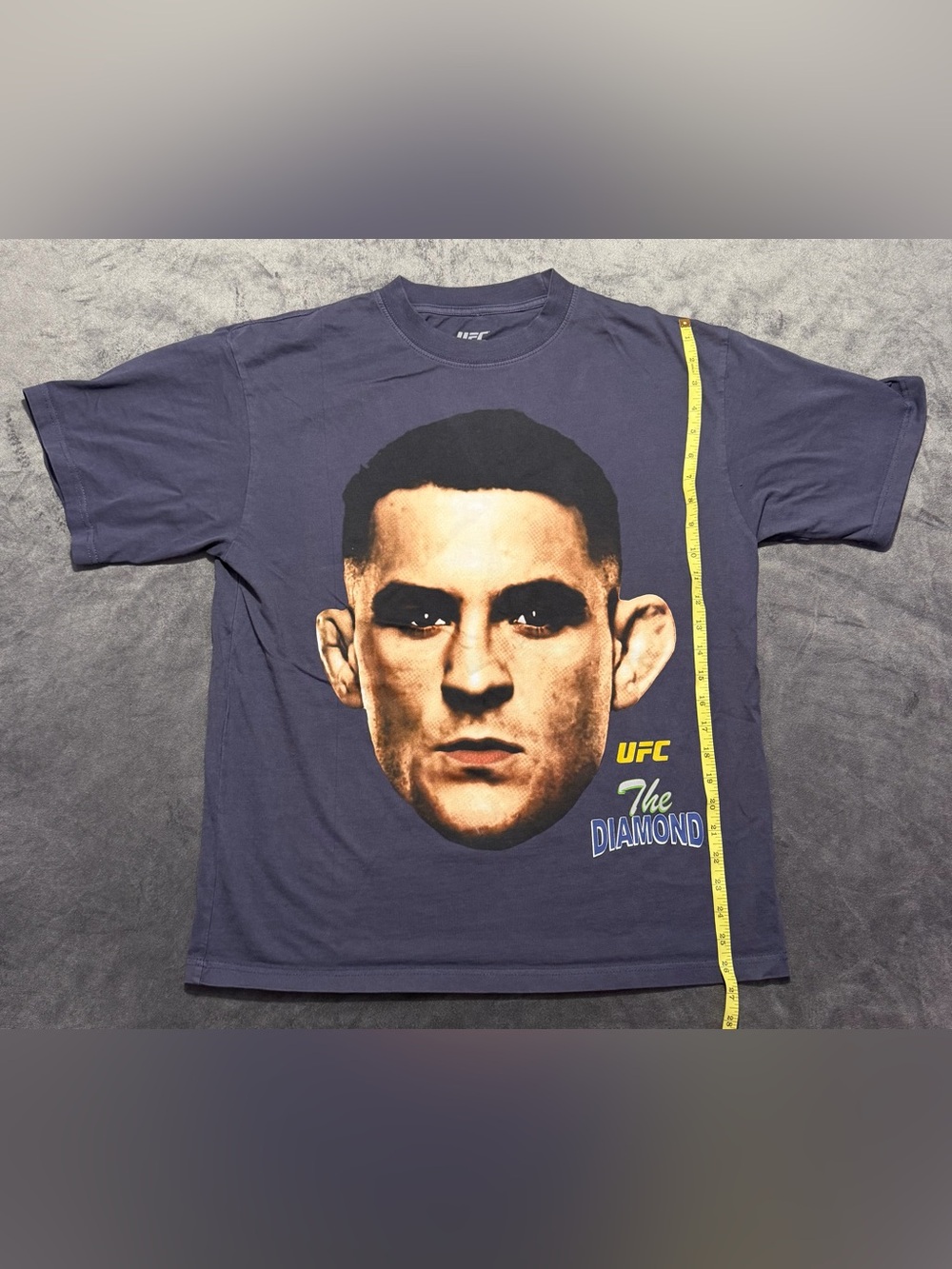 UFC The Diamond Dustin Poirier Mens Oversized T Shirt SIZE LARGE